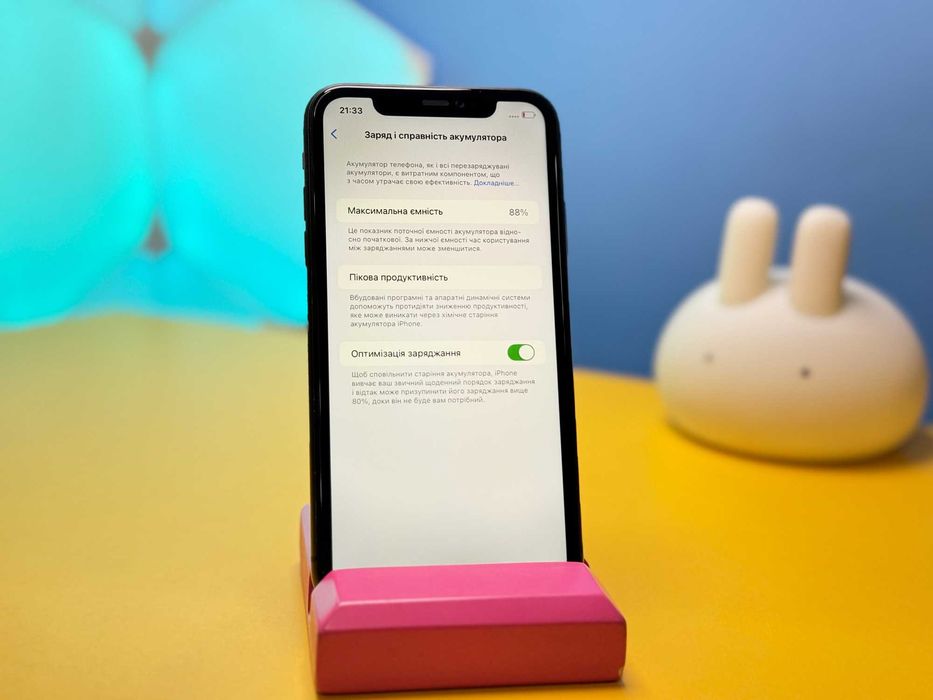 Смартфон Apple iPhone 11 128GB Black (148784) Б/У З ГАРАНТІЄЮ