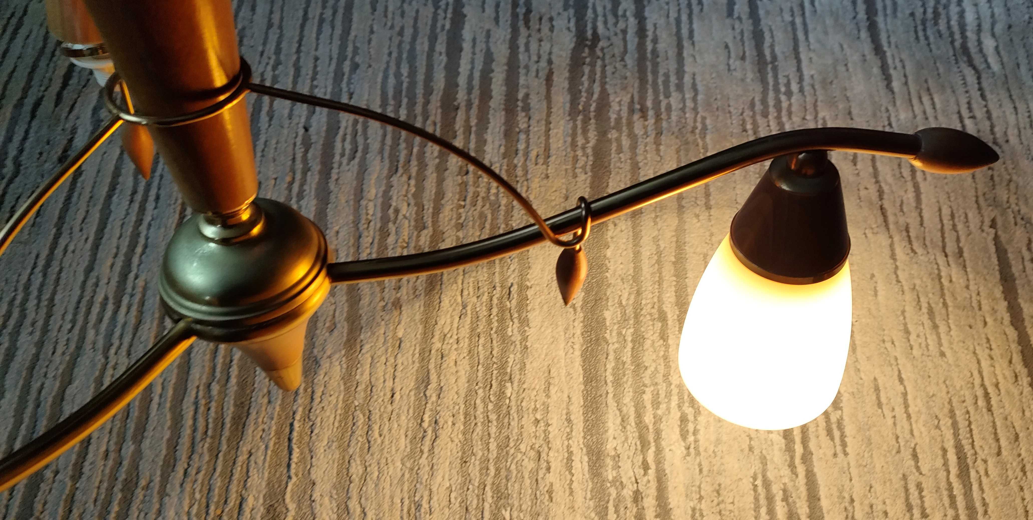 Lampa Sufitowa Wisząca żyrandol 3x40W E14