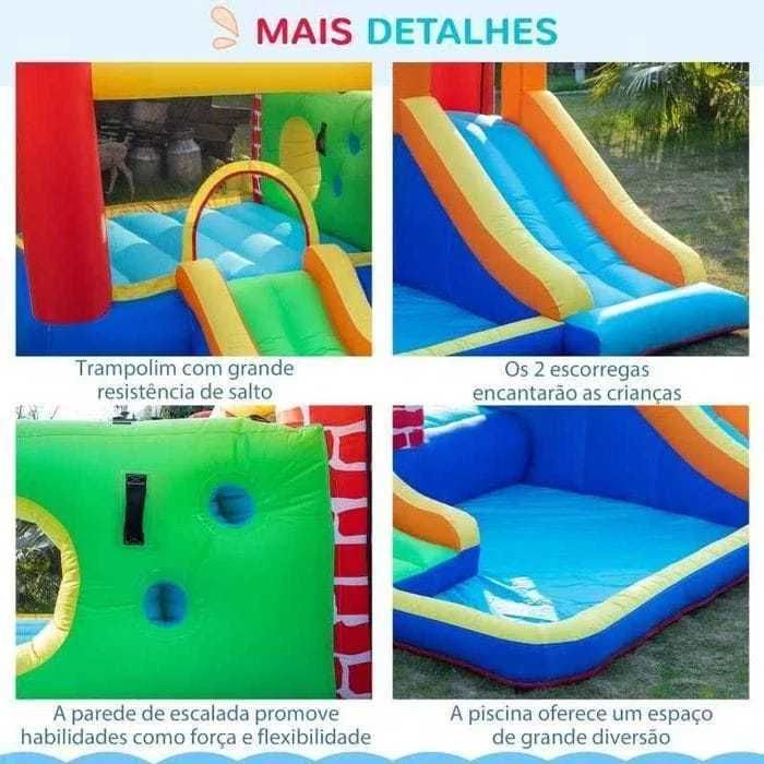 Insuflável para aluguer com bolas no Montijo e arredores