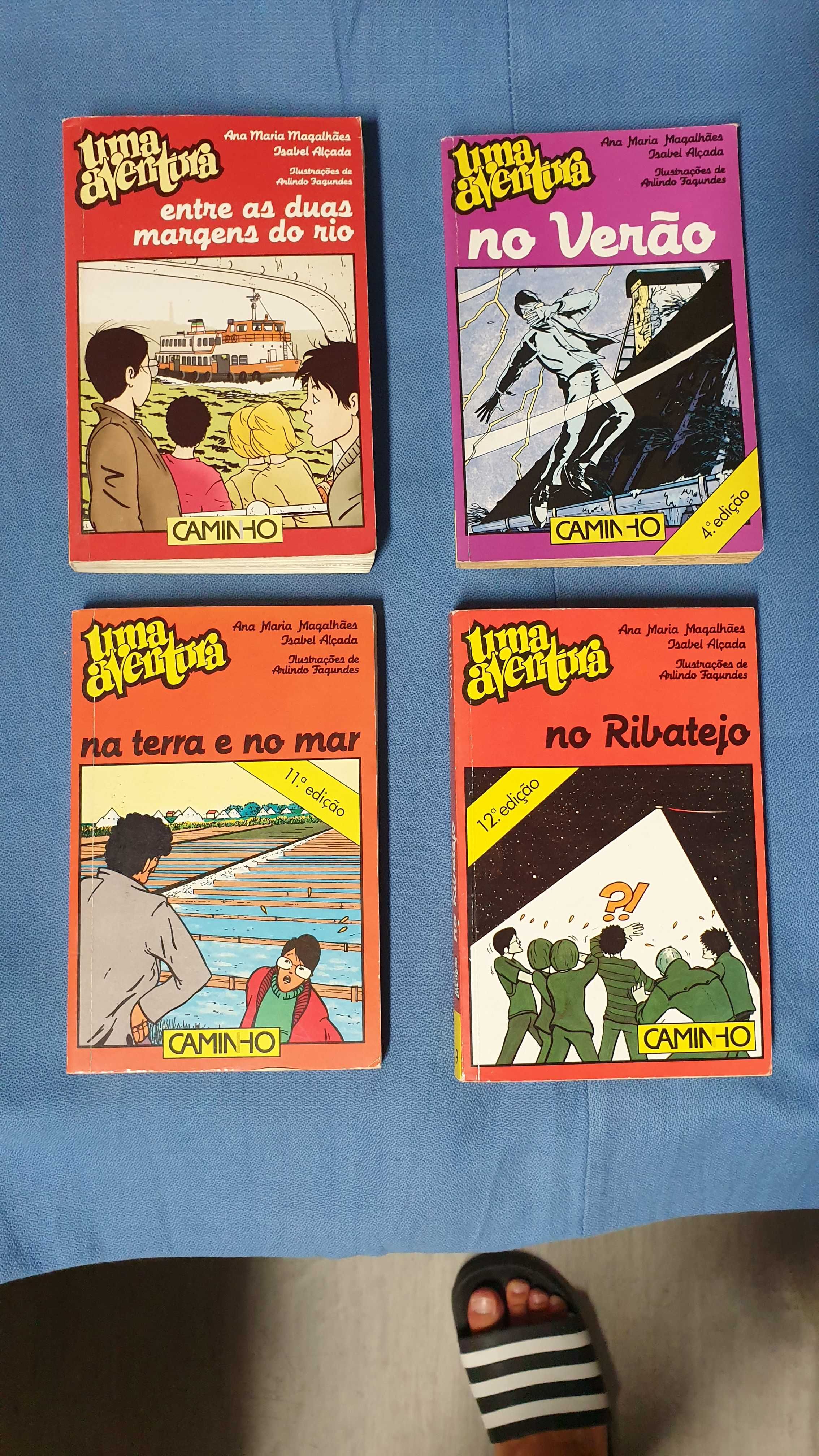 Livro Uma Aventura "na terra e no mar", n.° 15