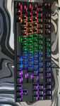 Klawiatura mechaniczna krux atax rgb bronzowe switche