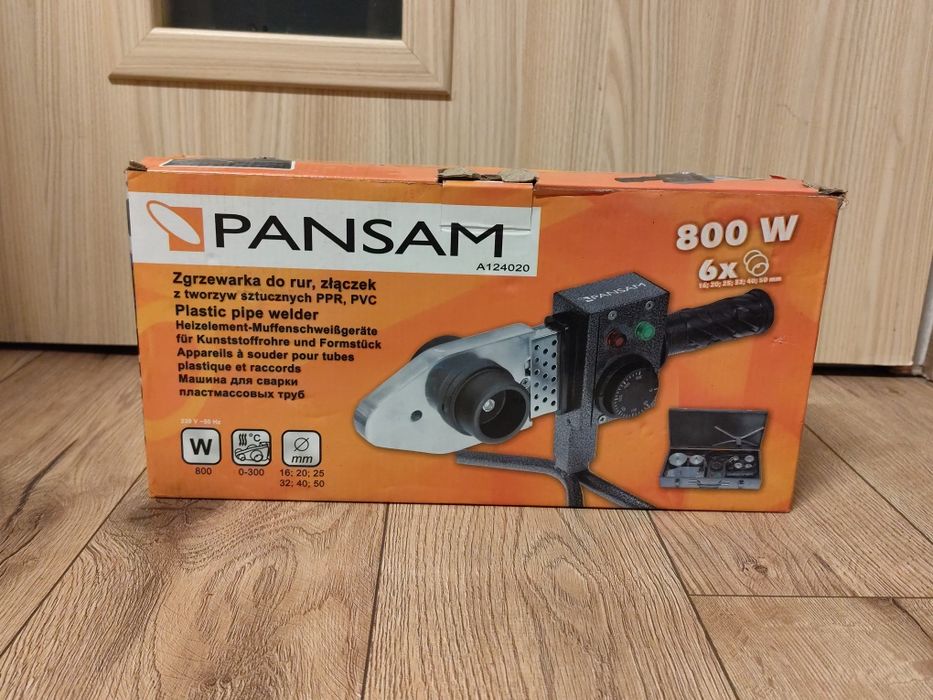 Zgrzewarka do rur PANSAM A124020 - 800 W (sprawna)