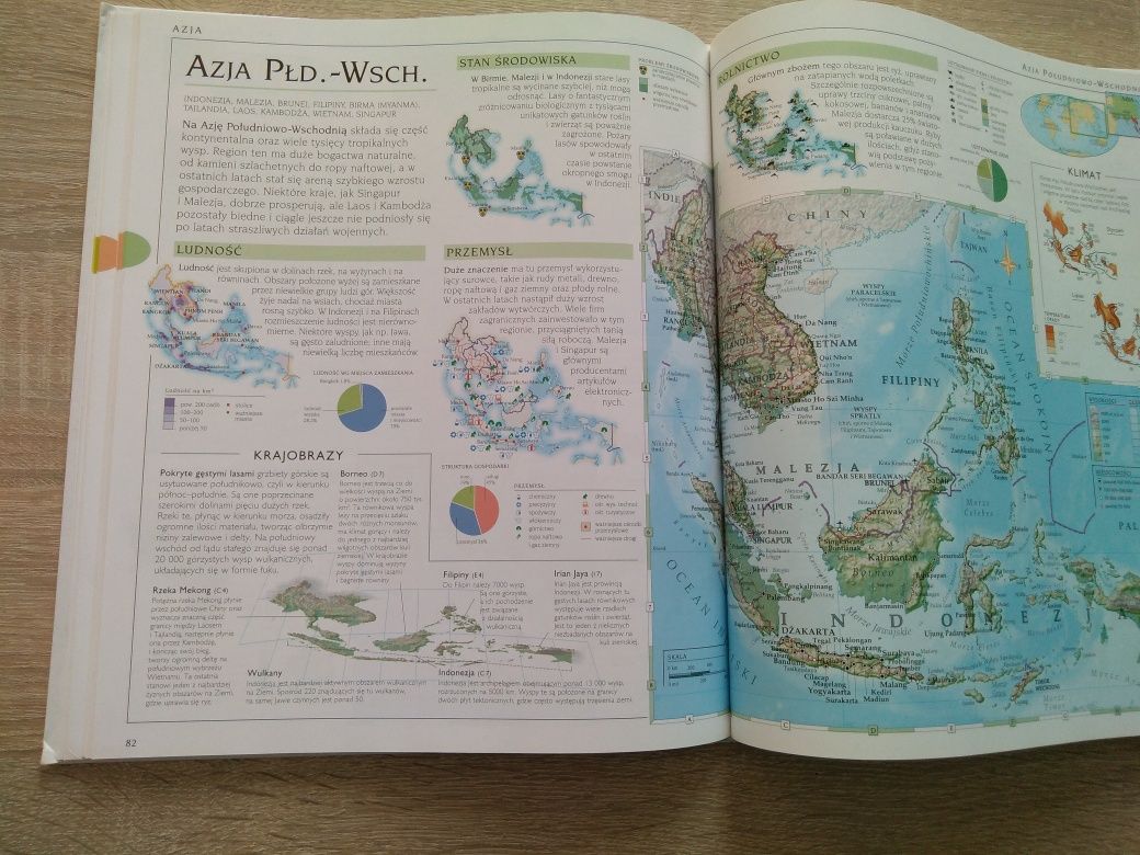 nowy Szkolny Atlas świata , twarda oprawa