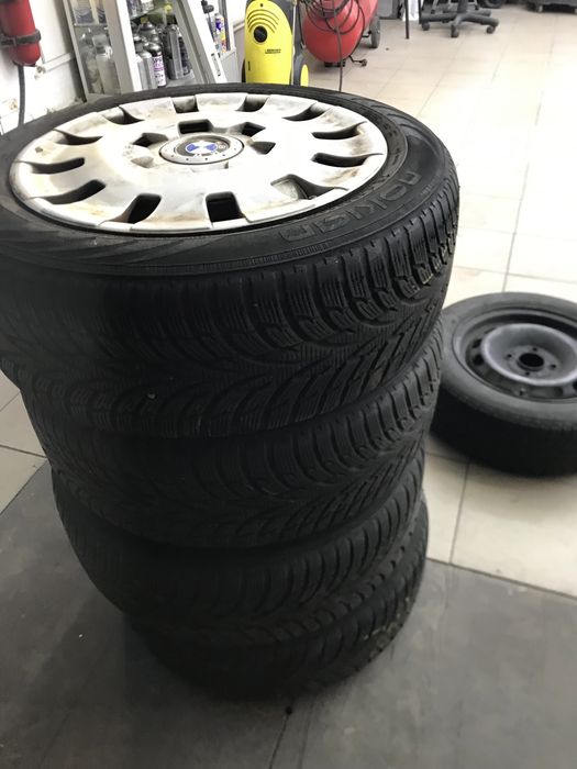 Зимняя резина на дисках r16 205/55 nokian WR d3