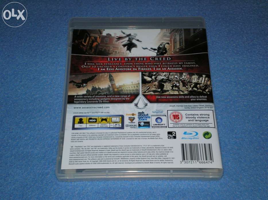 Assassins Creed II - Playstation 3