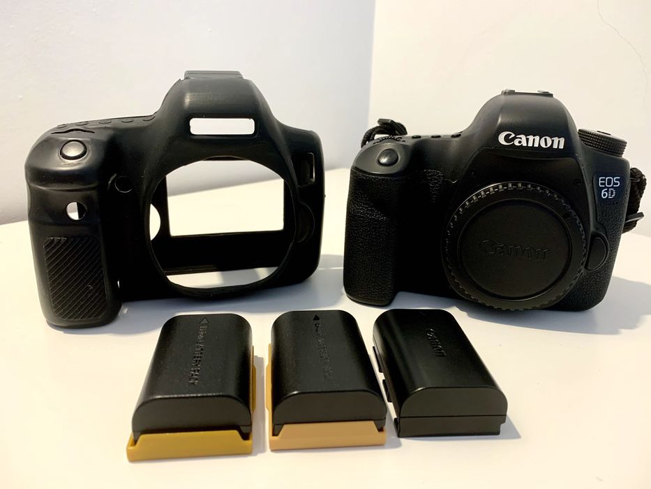 Canon 6D + lentes e filtros + acessórios