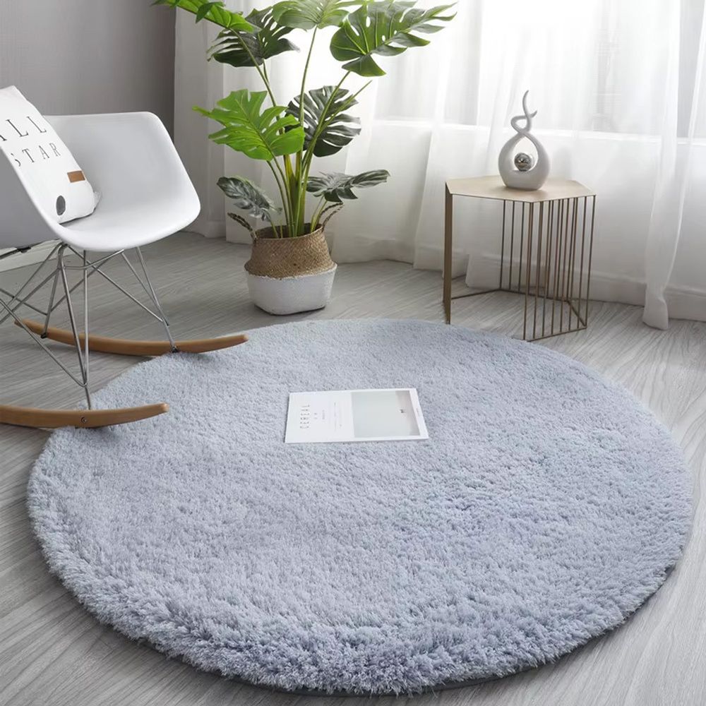Dywan Okrągły Alpaca Strado 80X80 - Alpasilver