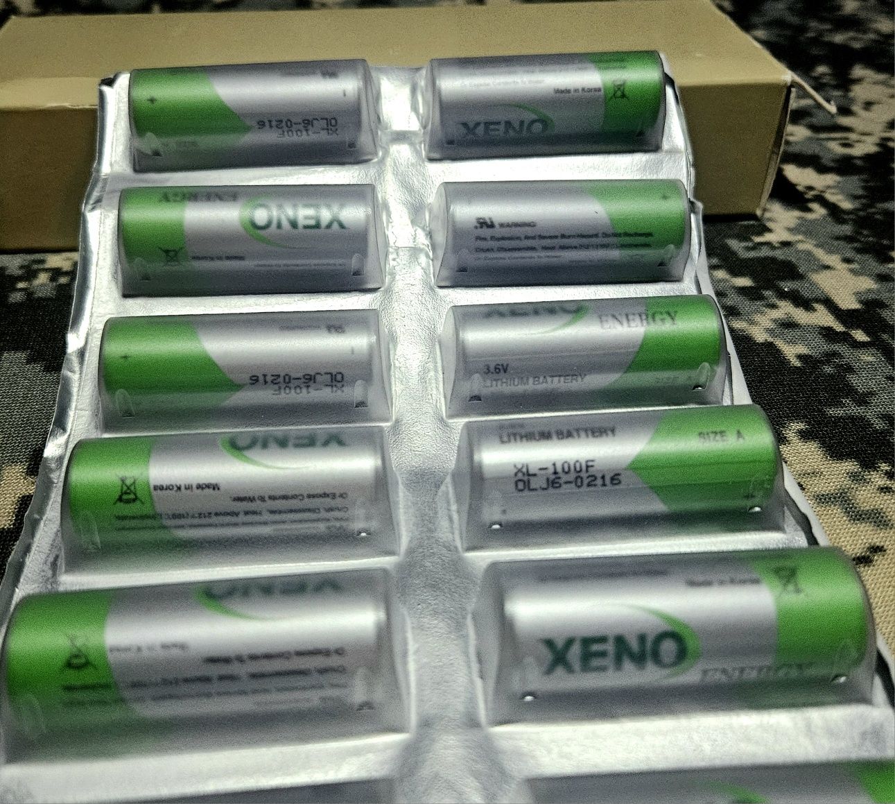 Baterie - Xeno - 3,6V / 3600 mAh; rozmiar	 A, 17500 ; LiSOCl2