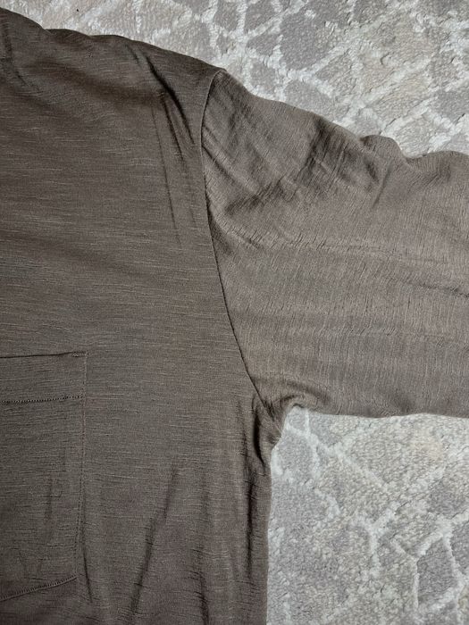 Чоловічий трекінговий лонгслів Icebreaker -з кишенею-розмір Л