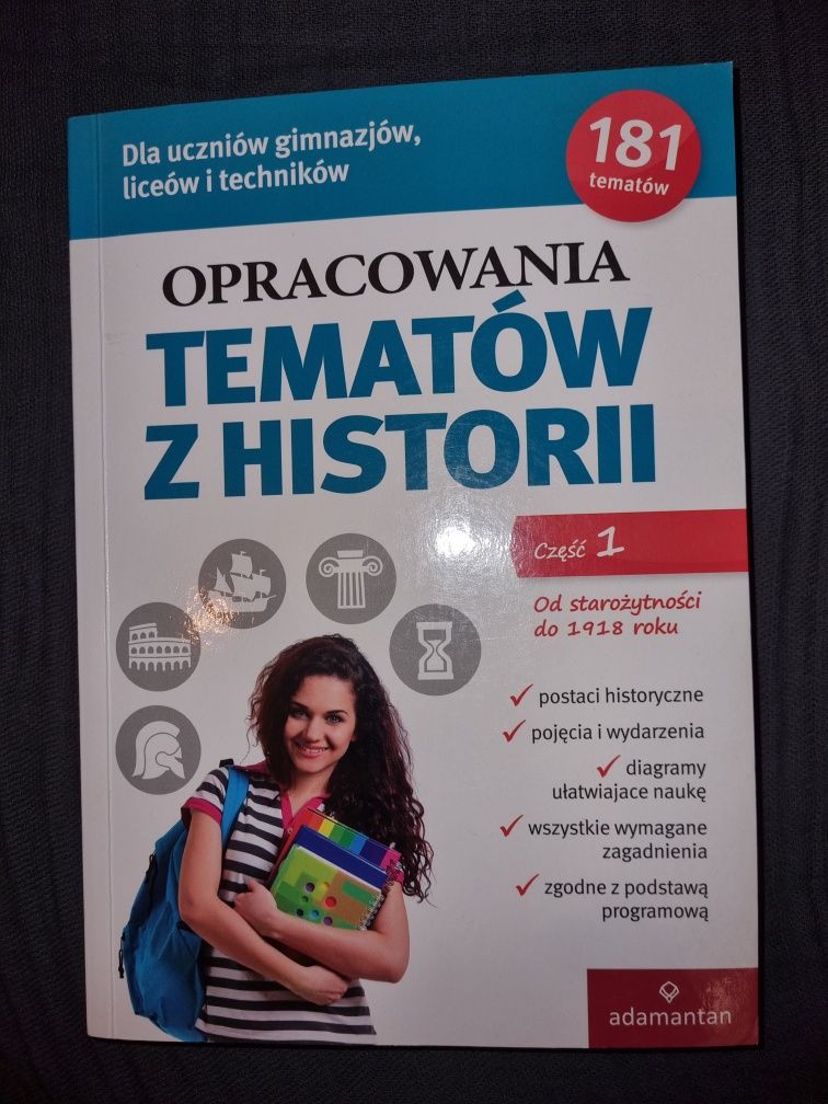 Opracowania tematów z historii dla liceum/technikum część 1