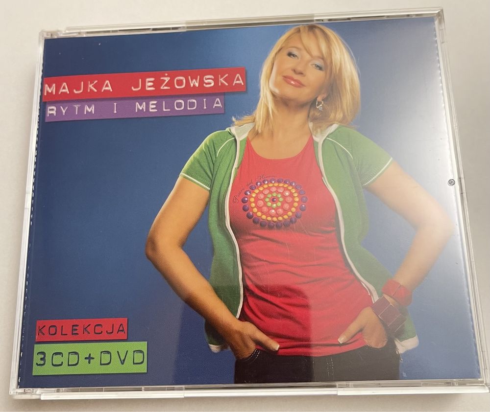 Majka Jeżowska Rytm i melodia kolekcja 3CD + DVD BOX
