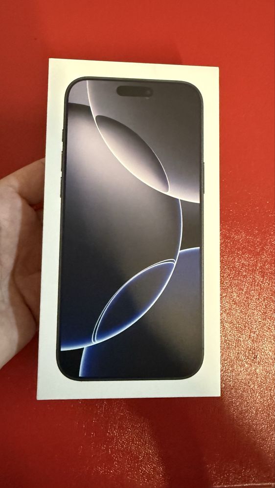 iPhone 16 Pro Max 256gb Black selado !
