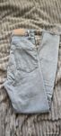 NOWE Jeansy rurki XXS 32 szare Bershka wysoki stan