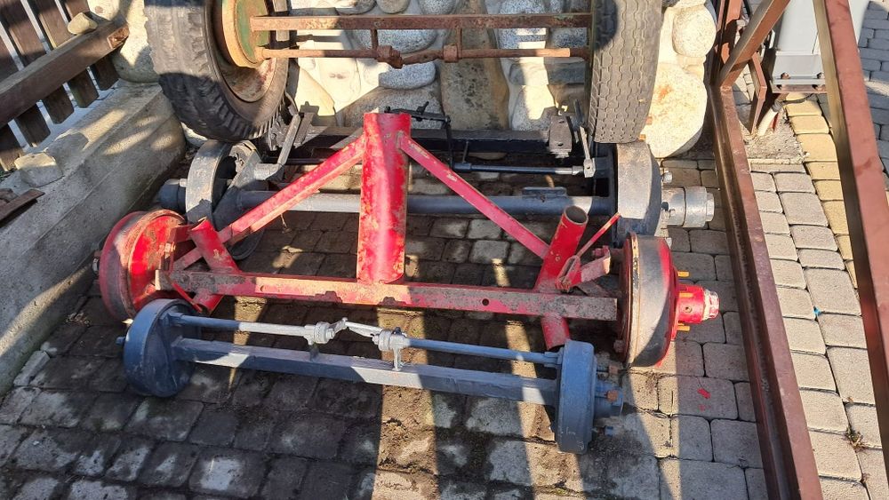 Oś do przyczepy różne wielkości