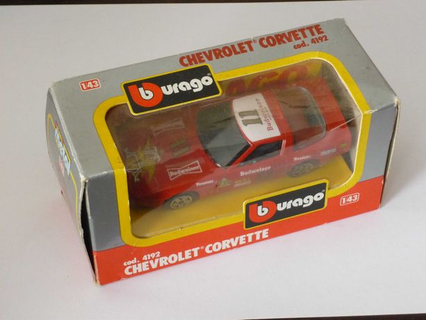 BBURAGO Chevrolet Corvette escala 1/43 n. 4192