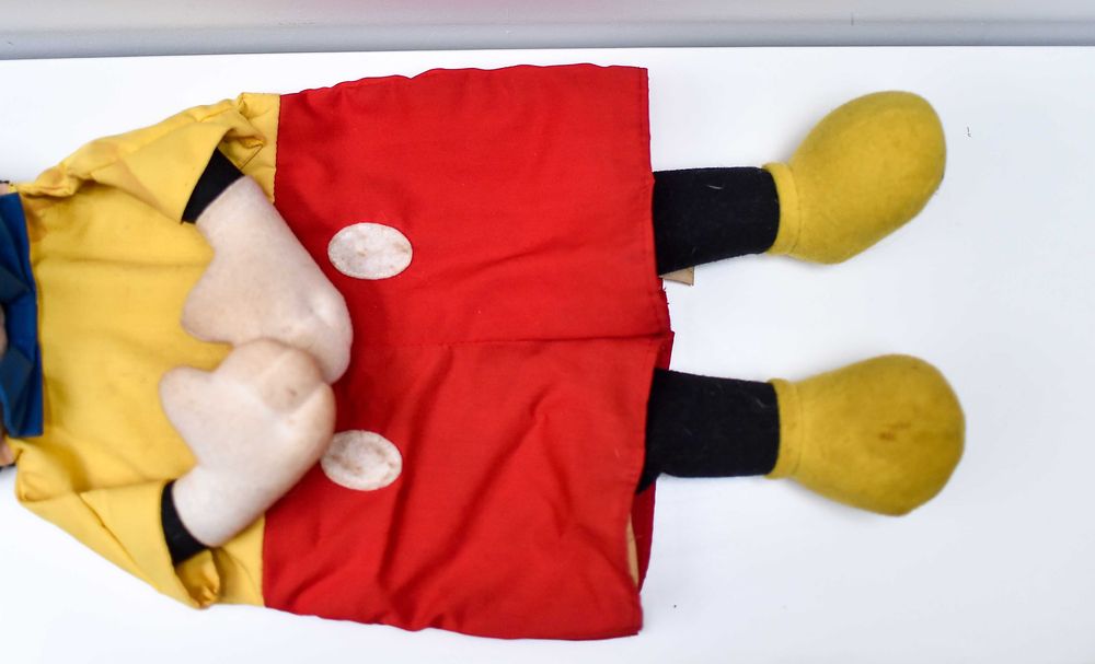 Maskotka # Myszka Miki Stara Pacynka 50 cm