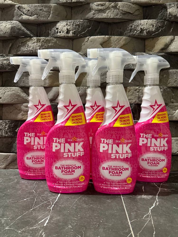Спрей Pink для миття ванної кімнати