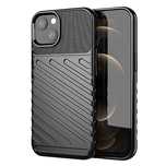 Thunder Case elastyczne pancerne etui pokrowiec iPhone 13 mini czarny