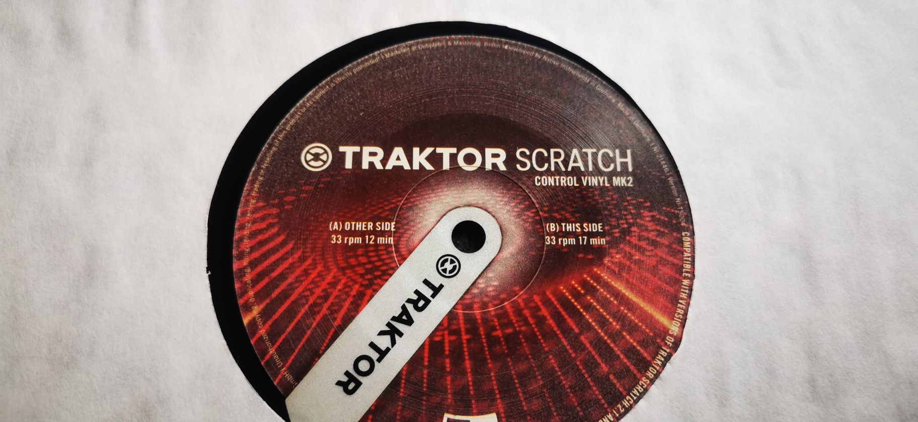 Płyty do Native Instruments Traktor wersja mk2 5 sztuk mk1 3 sztuki