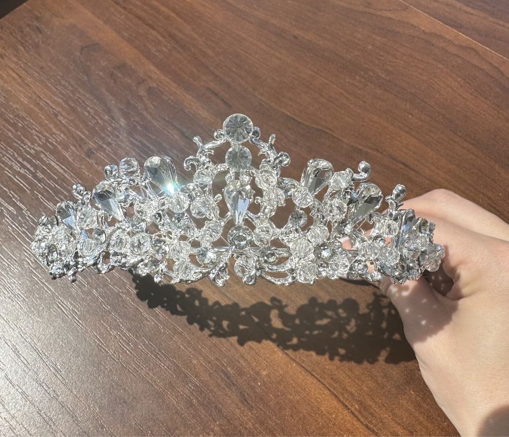 Диадема корона свадебная