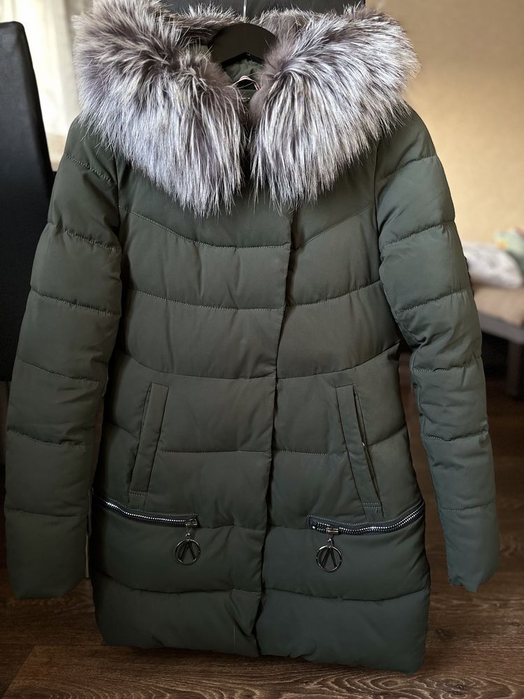Зимове пальто куртка зима пуховик