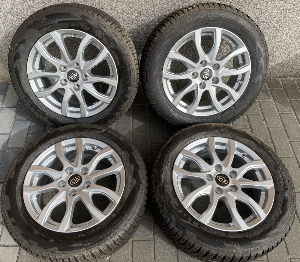 Alufelgi z oponami 205/60 R16 Kia Niro Xceed Hyundai I40 Kona 5x114,3