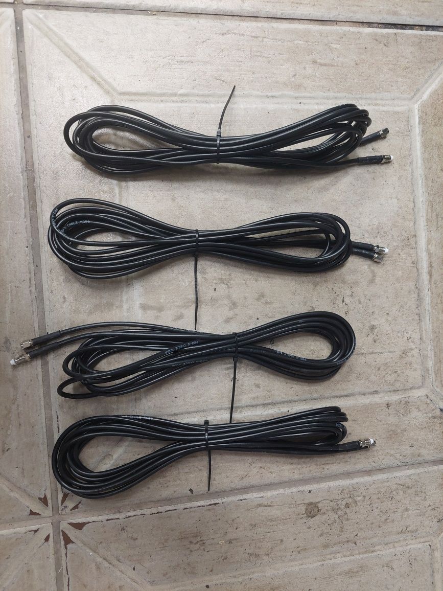 Kabel Antenowy Fme Gniazdo > Wtyk Sma Rg-58 5 M