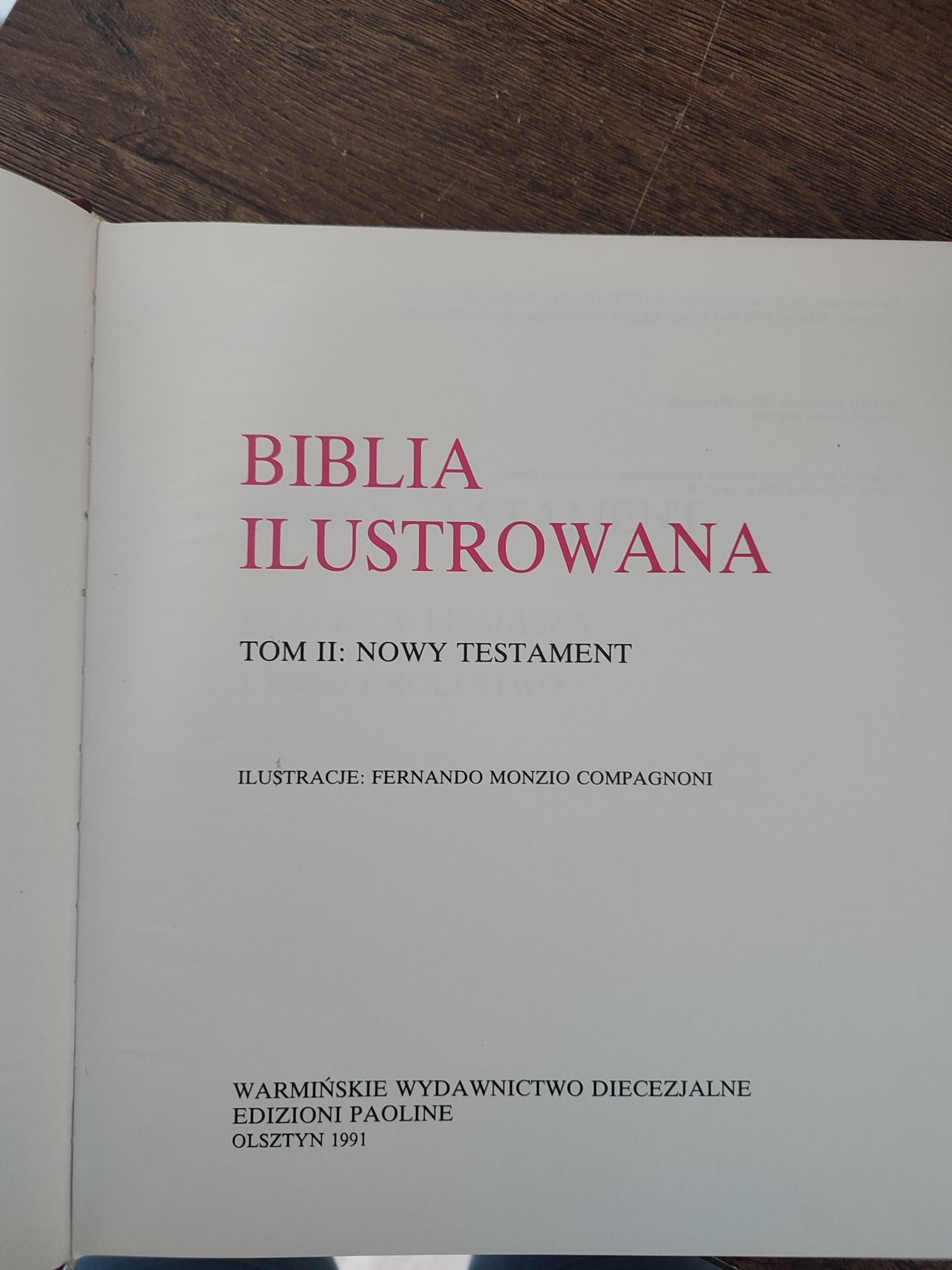 Biblia Ilustrowana Nowy testament