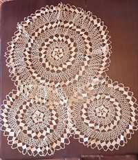 Naperons de crochet antigos artesanais