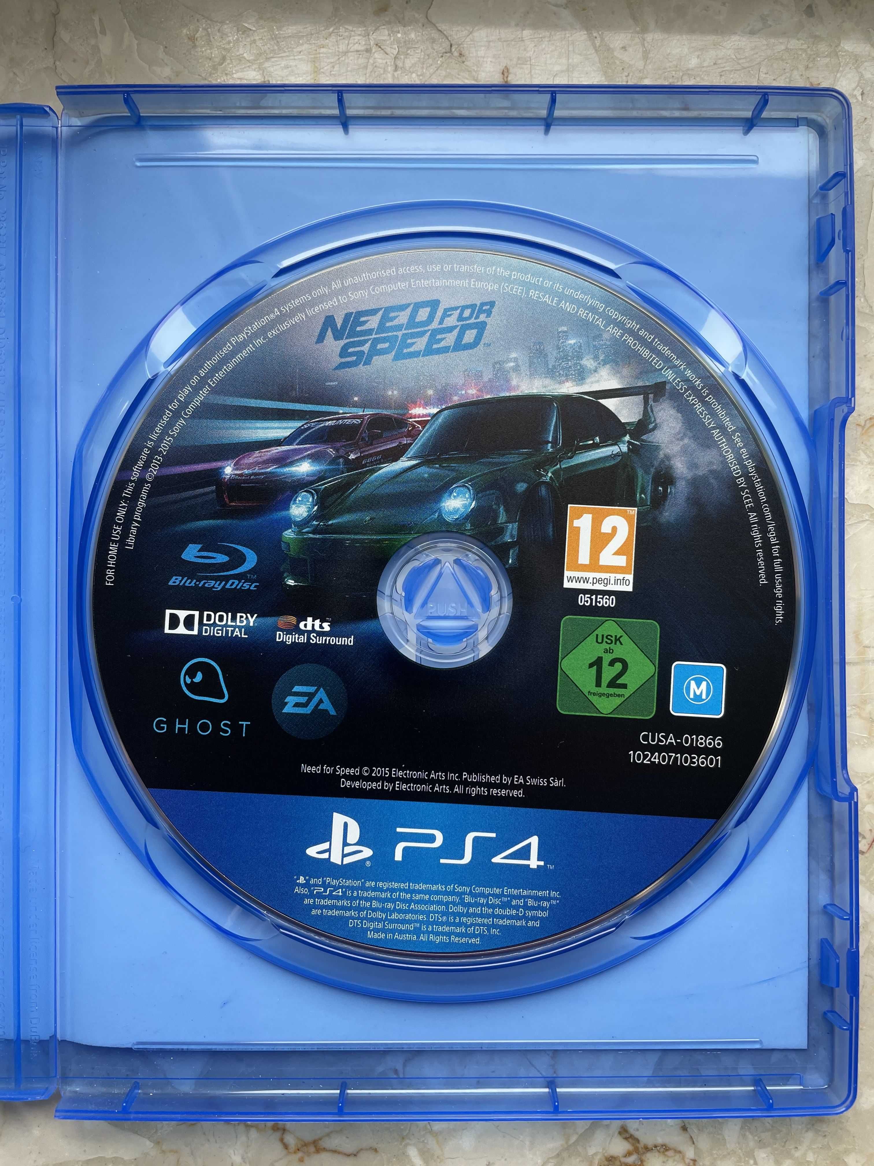 PS4 - Gra " Need for Speed - Królowie Nocy" na Play Station PS4
