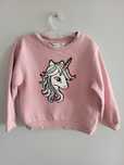 Bluza H&M  jednorożec odwracalne cekiny rozm. 110/116