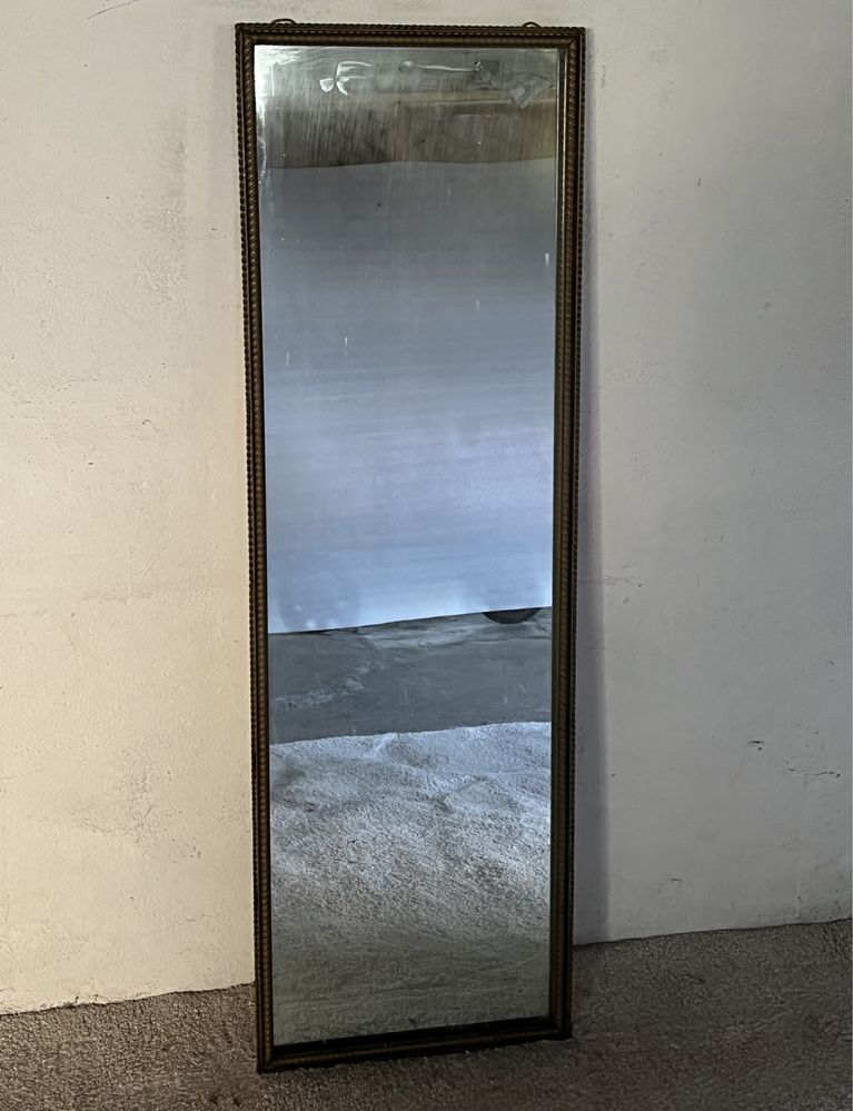 Lustro z metaloplastyki metalowe vintage loft