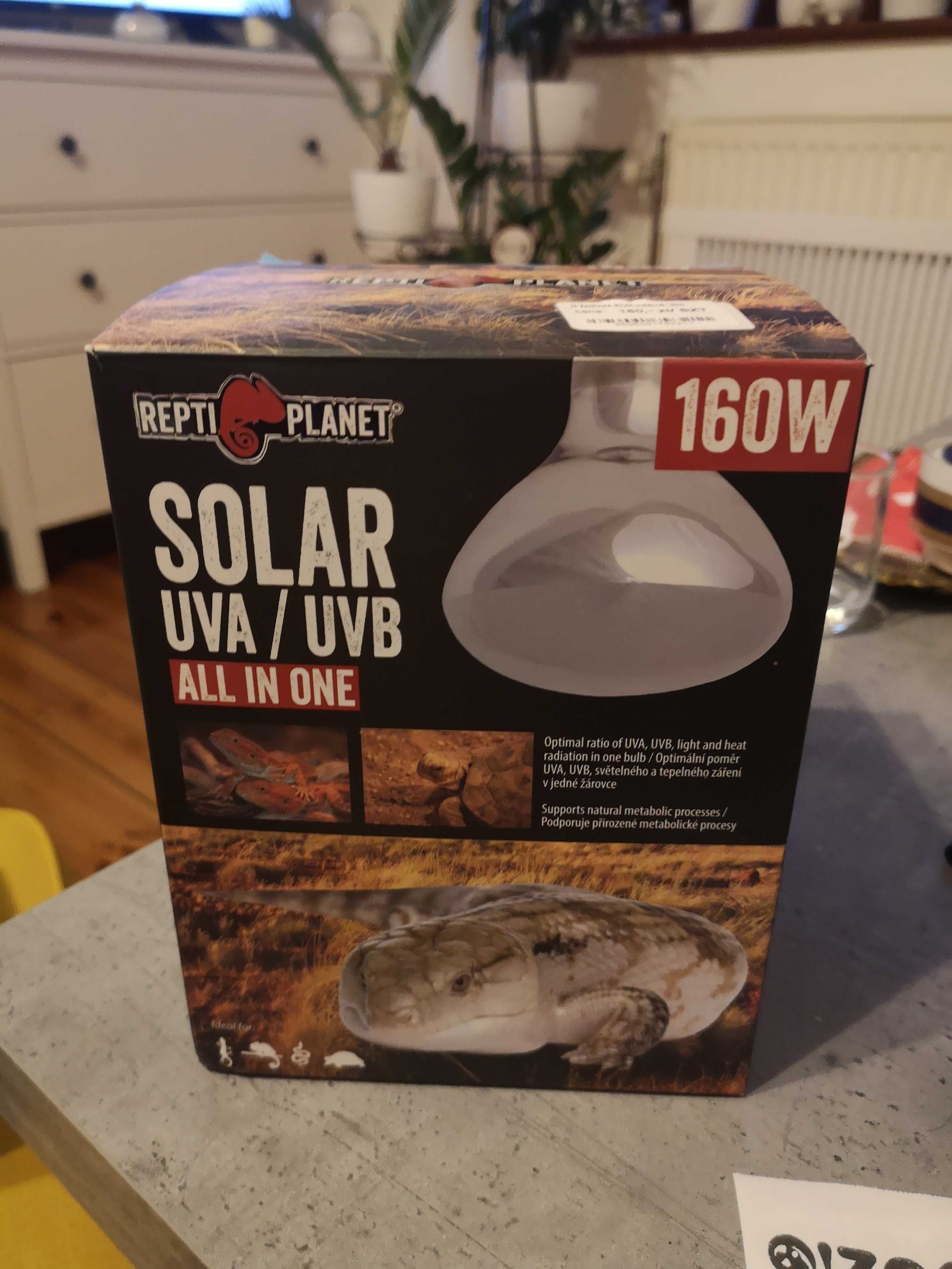 Żarówka Solar UVA/UVB 160w