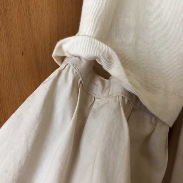 Casaco 3/4 linho e algodão cor crú