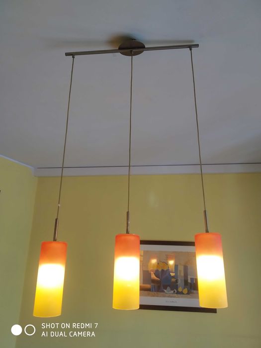 Candeeiro teto muito bom estado