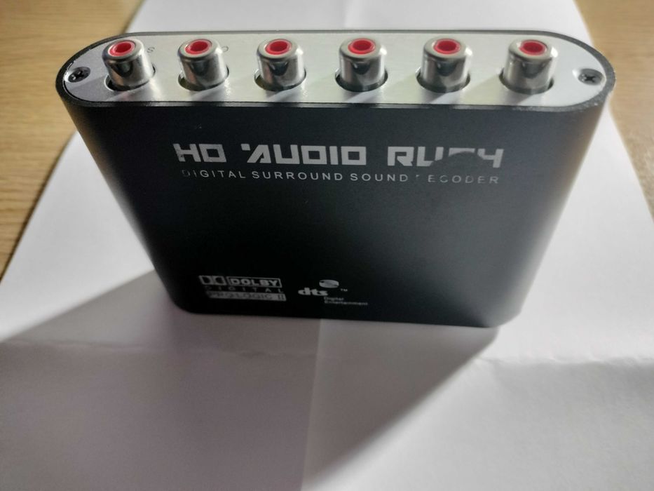 Conversor Dolby Digital + Cabos