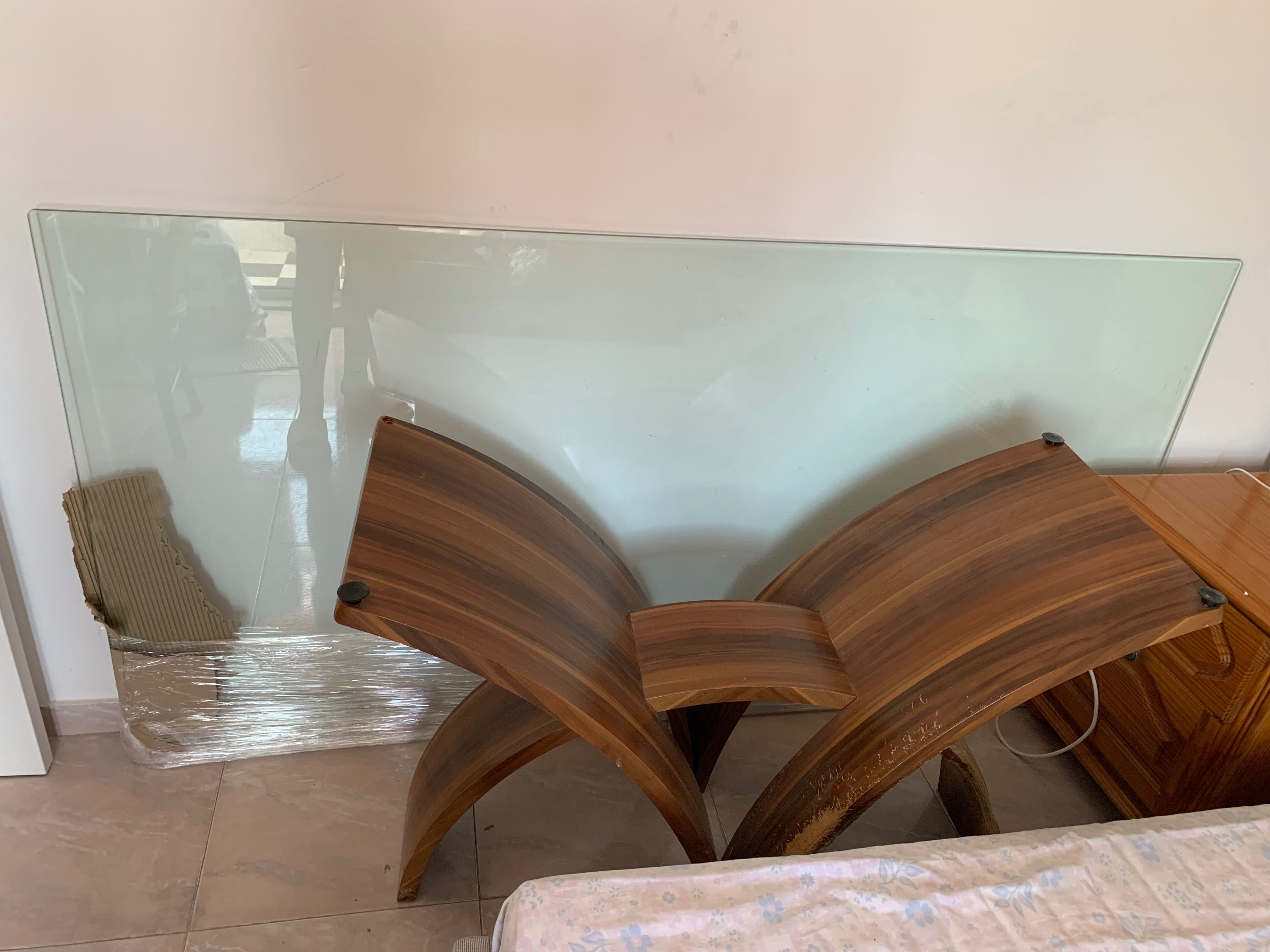 Mesa de  vidro co