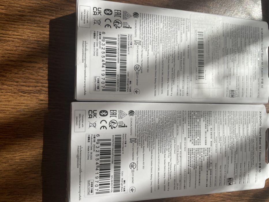 XIAOMI Smart Band 10 Black глобальна версія  BHR07PYGL