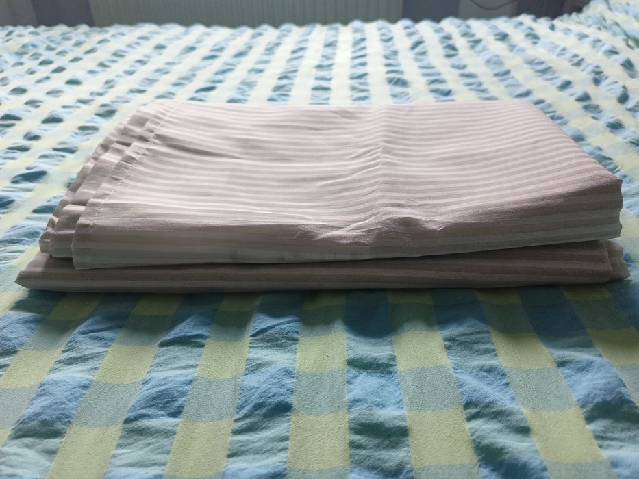 2 zasłony, firanki IKEA Bymott 120x300 NOWE. Komplet 2 sztuki. Firana.