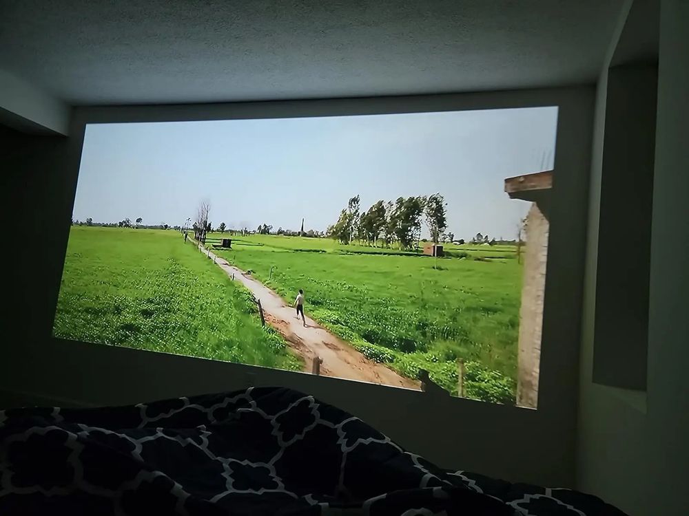 Мини-проектор AUN A003, Wi-Fi, для домашнего кинотеатра