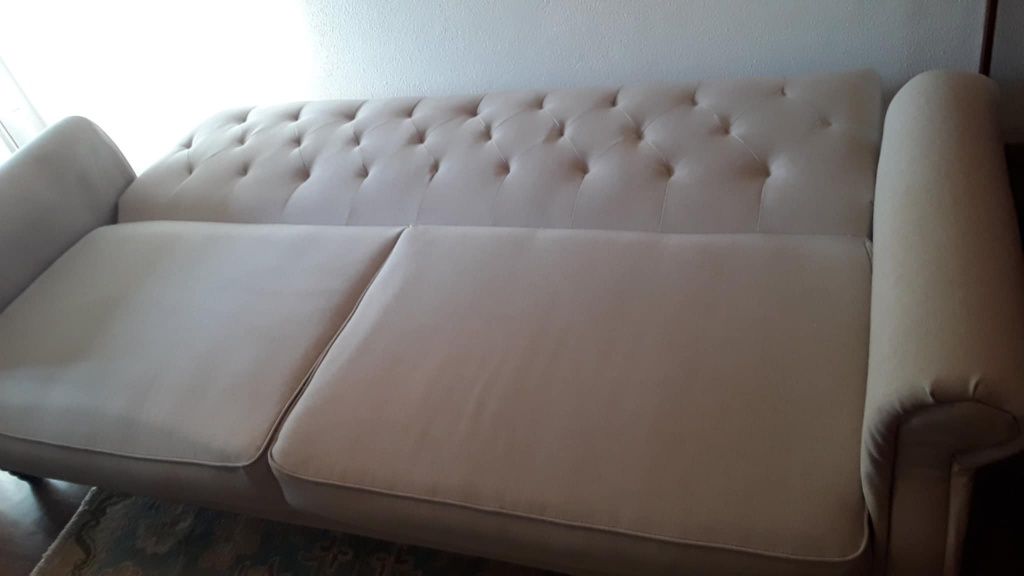 Sofá cama usado como novo