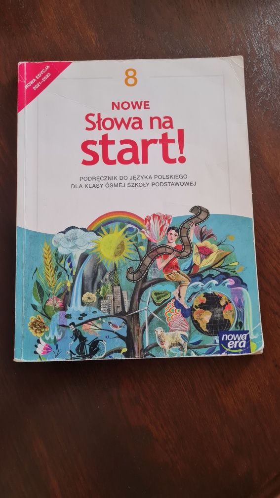 Nowe Słowa Na Start! Podręcznik do języka polskiego dla klasy ósmej.