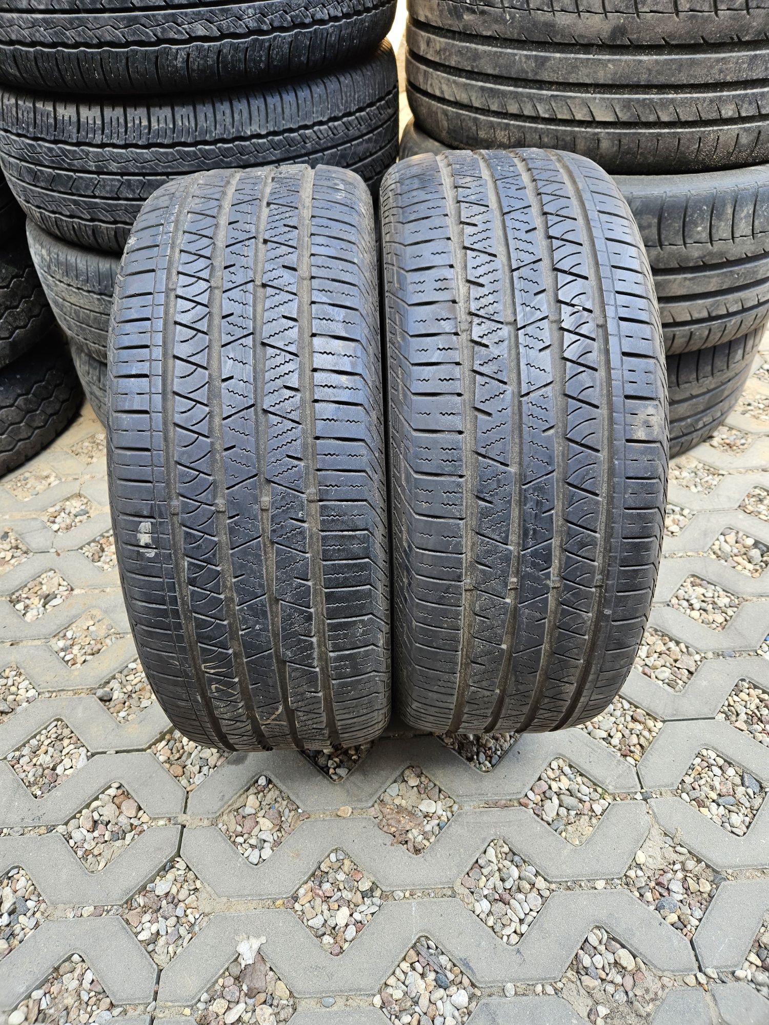 [2szt] Continental 235/55 r17 Całoroczne /// 6mm!!! MONTAŻ