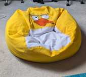 Pufa siedzisko worek Angry bird