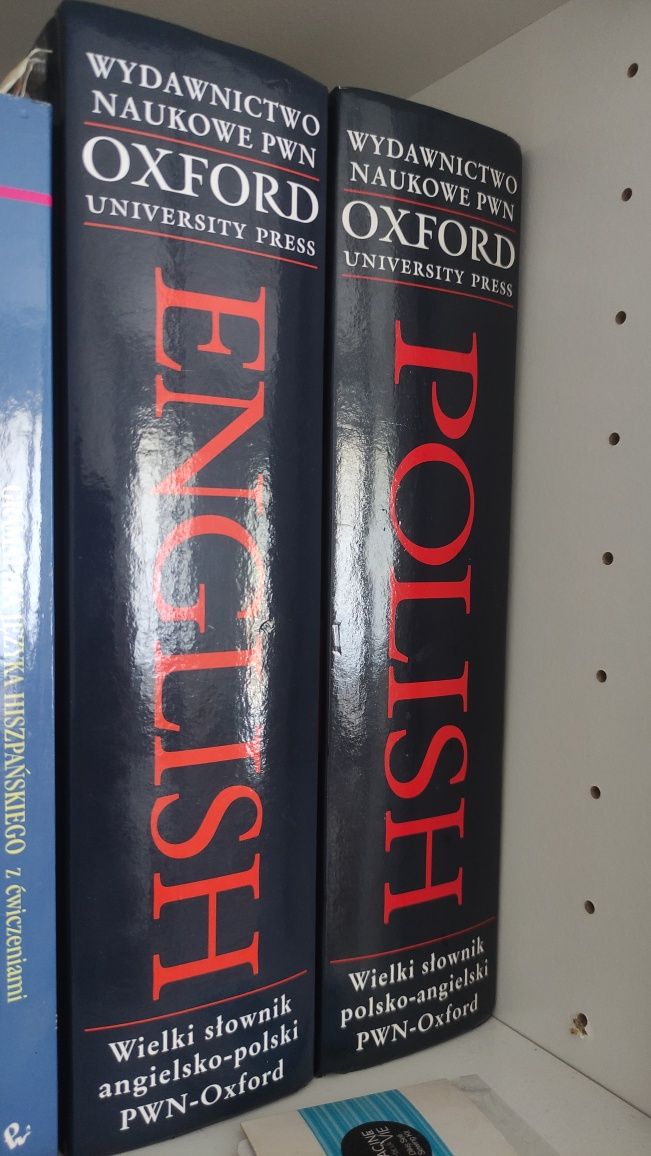 Zestaw słowników Oxford PWN pol-ang, ang-pol