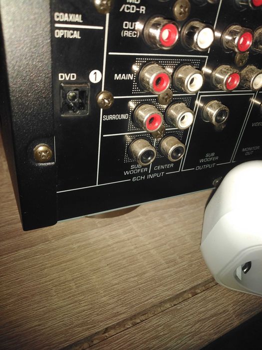 Amplificador yamaha natural sound av receiver rx v44 ords