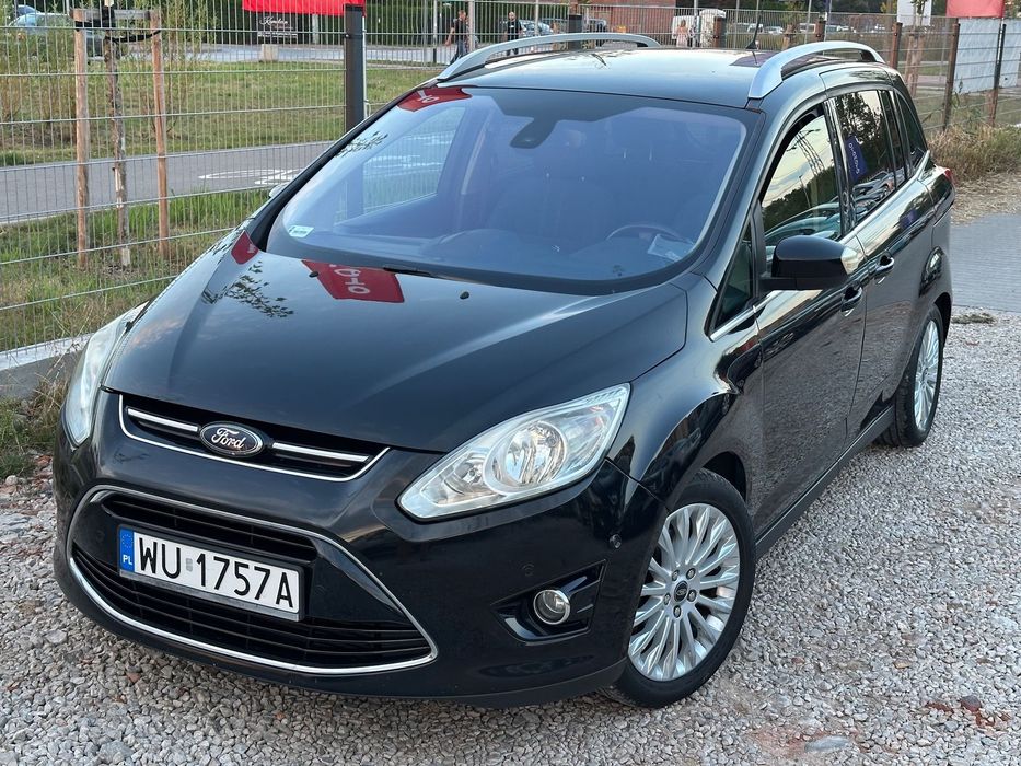 Ford Grand C-MAX • Panoramiczny dach • Klimatronic 2-strefowy • Parktronic
