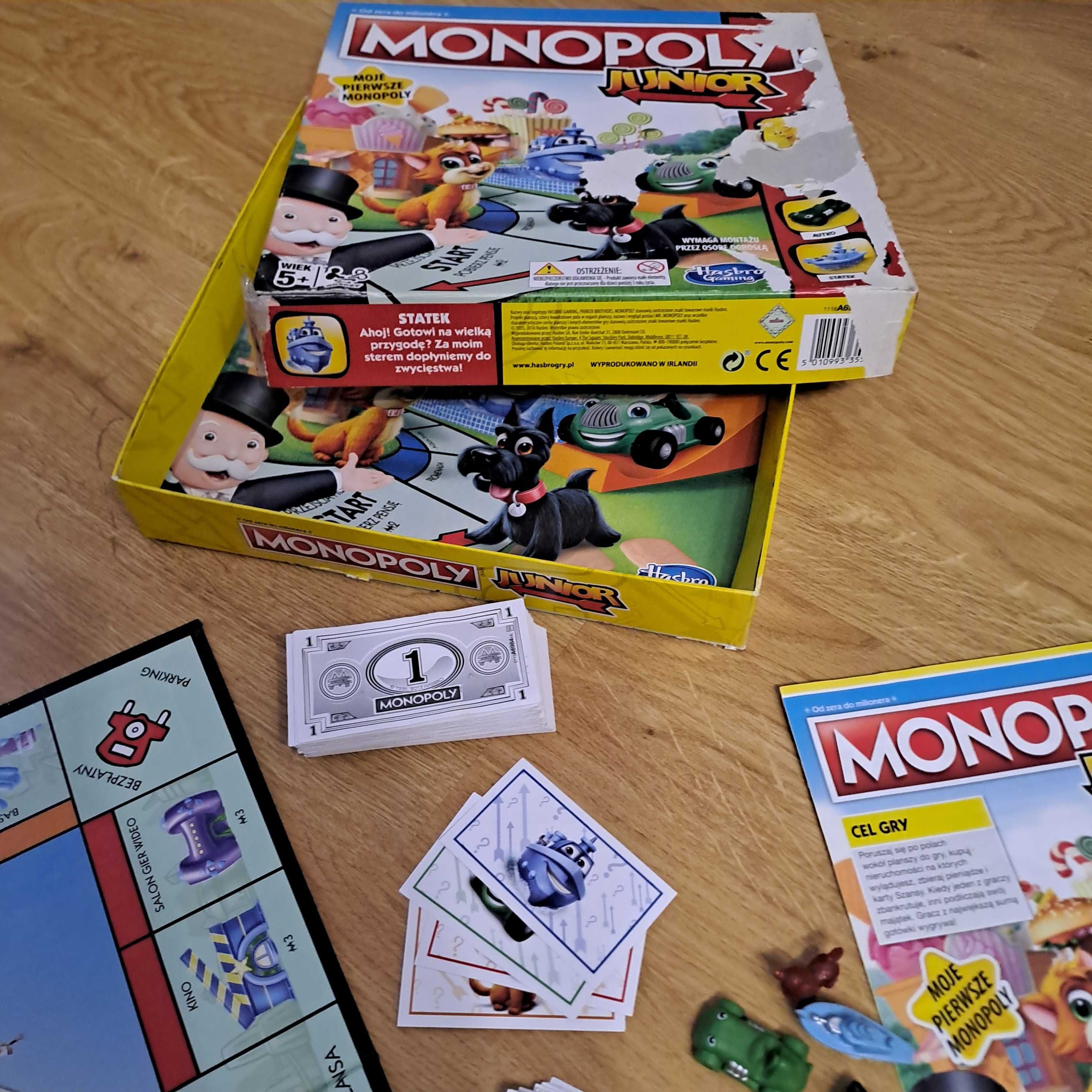 Gra rodzinna Monopoly Junior