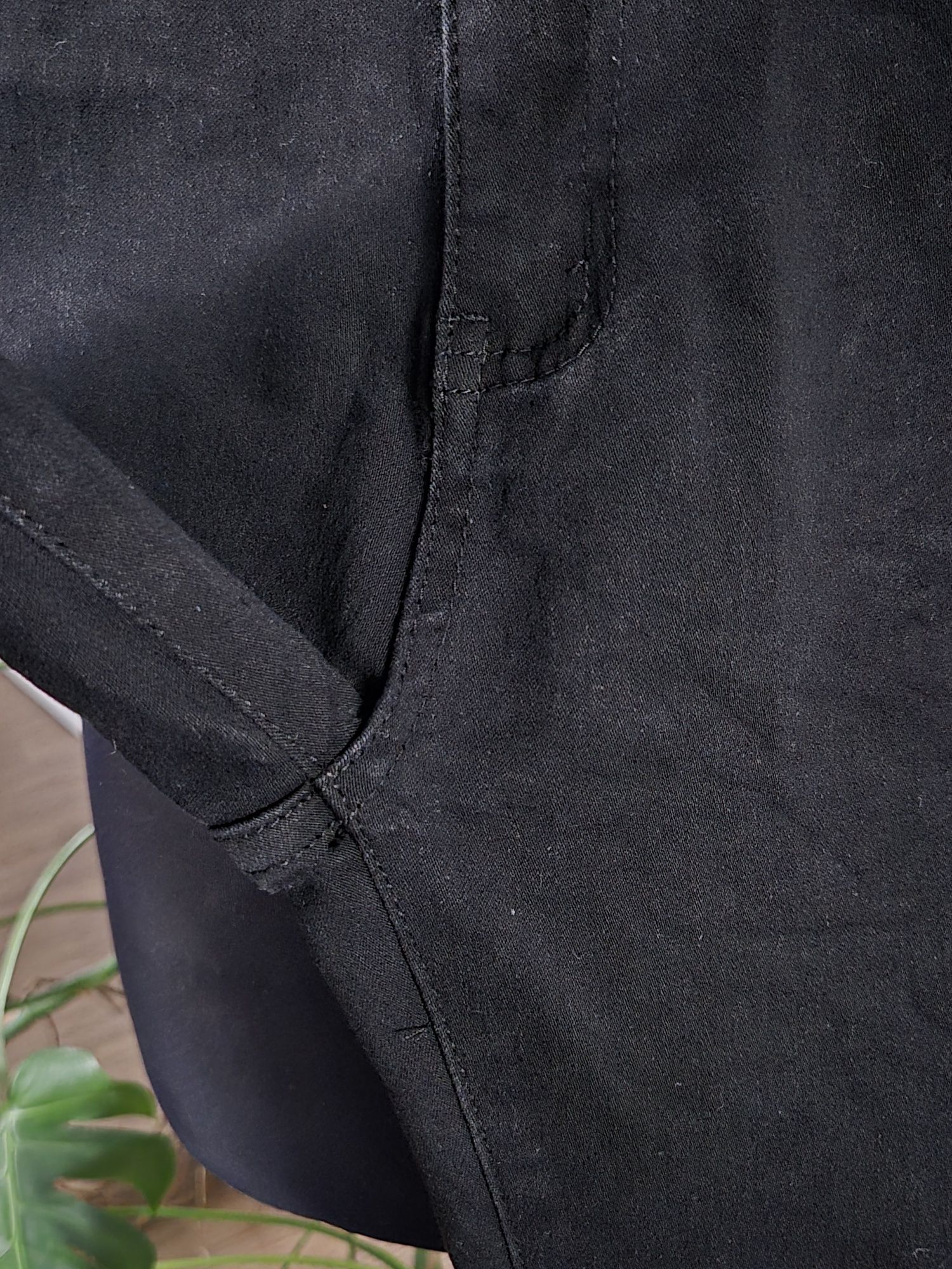 Czarne jeansy QIZHEN JEANS roz.48,  M