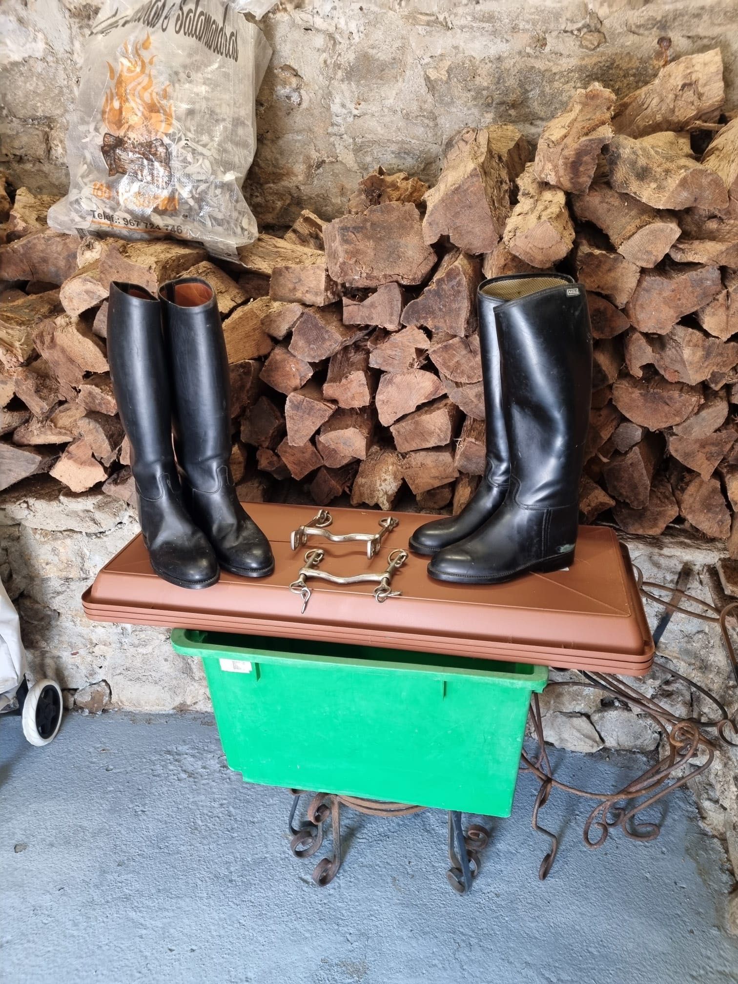 Botas de equitação